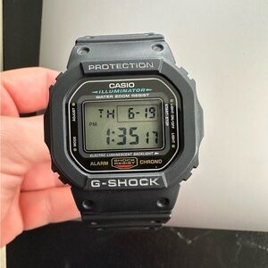 Casio G-Shock DW-5600E Black Digital Watch